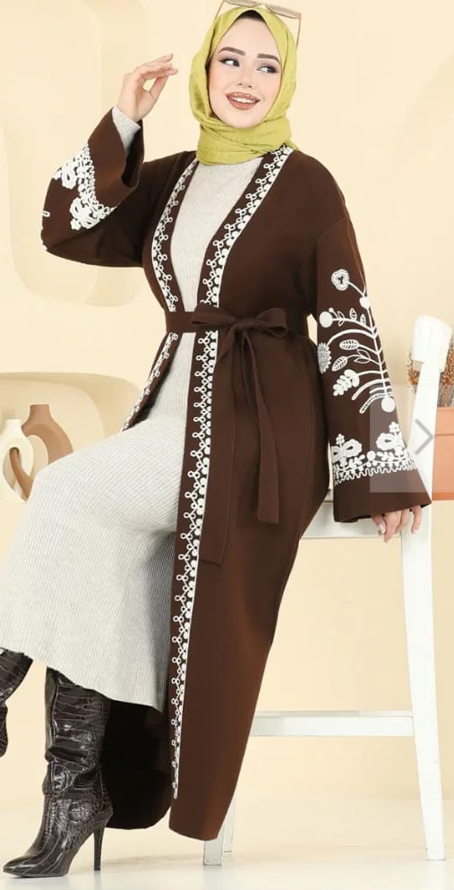 طقم تريكو للمحجبات