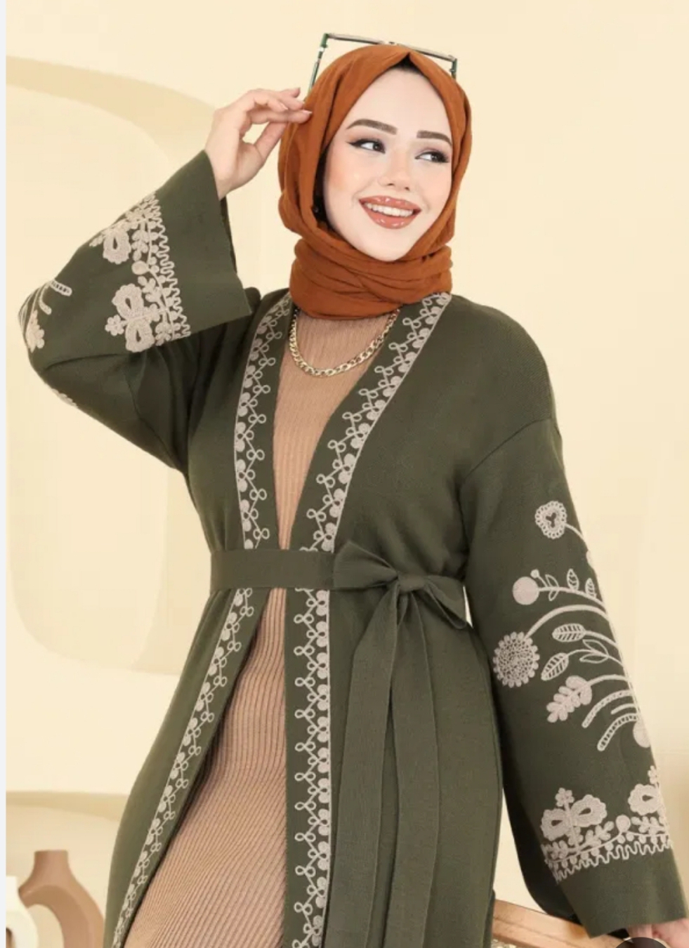 طقم تريكو للمحجبات