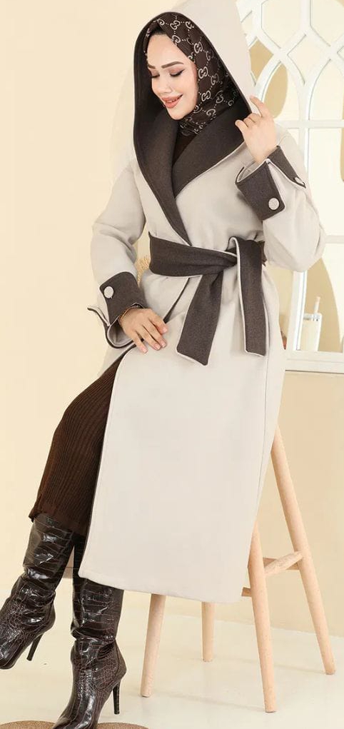 مانطو شتوي من قماش الجوخ الايطالي