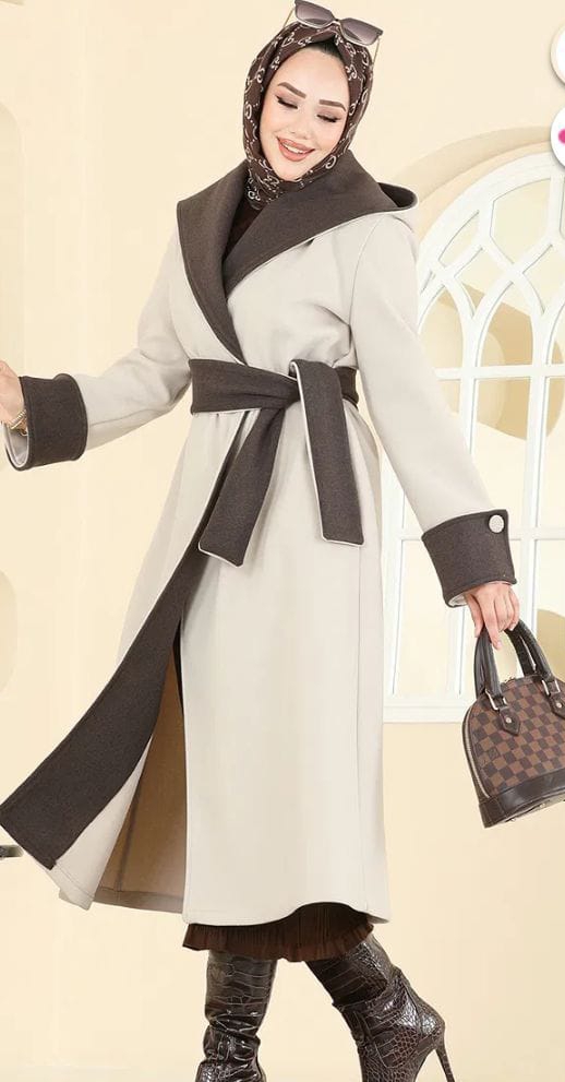 مانطو شتوي من قماش الجوخ الايطالي