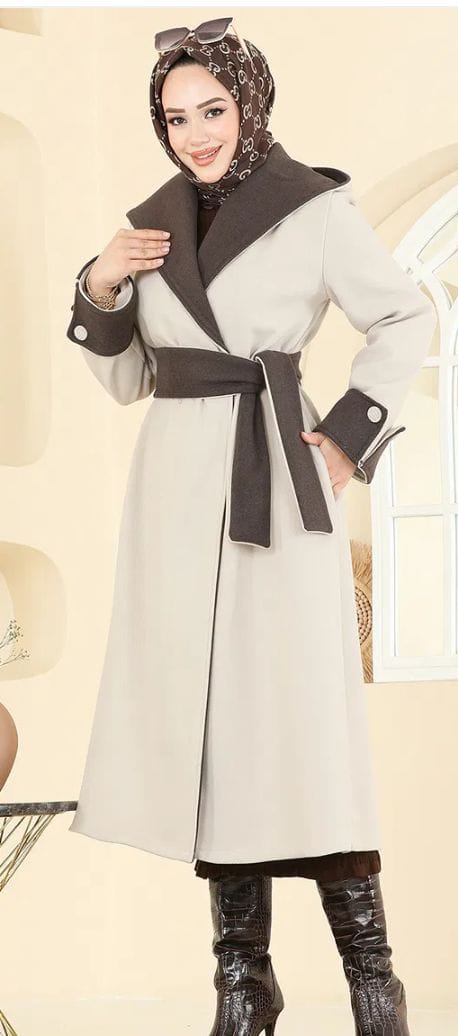 مانطو شتوي من قماش الجوخ الايطالي