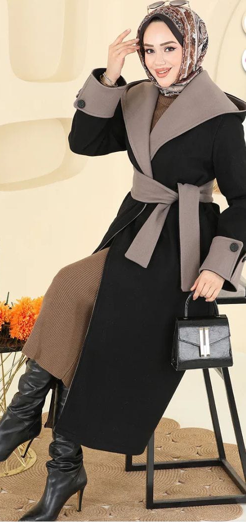 مانطو شتوي من قماش الجوخ الايطالي