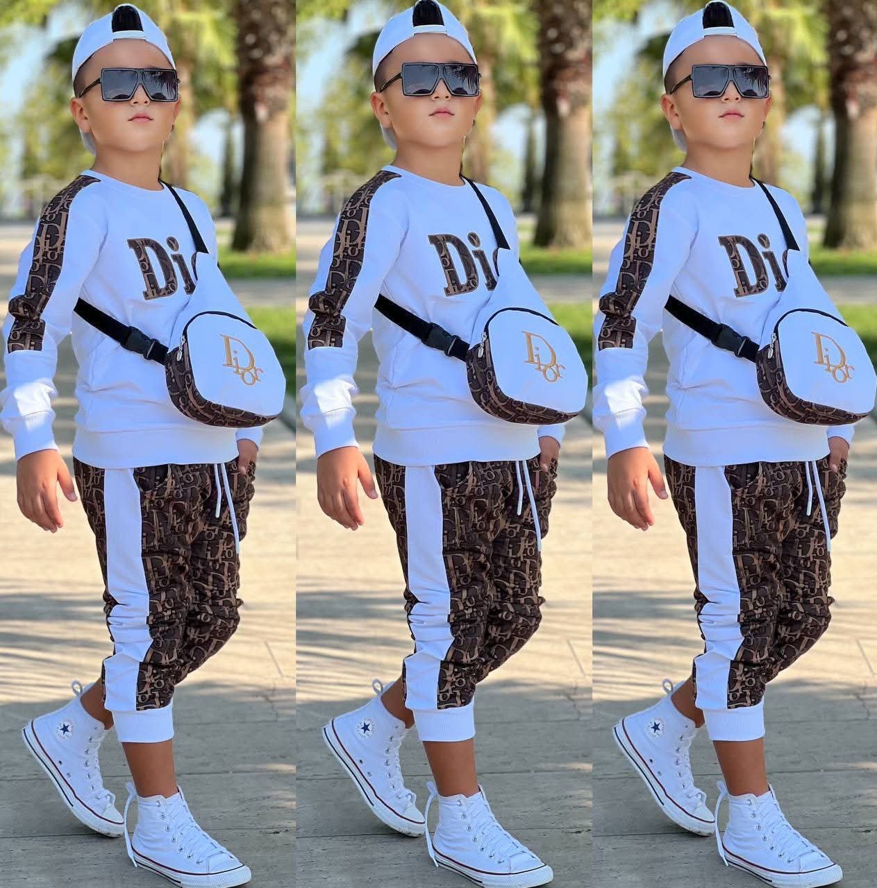 طقم أولادي ماركة ديزاين – ثلاث قطع مميزة