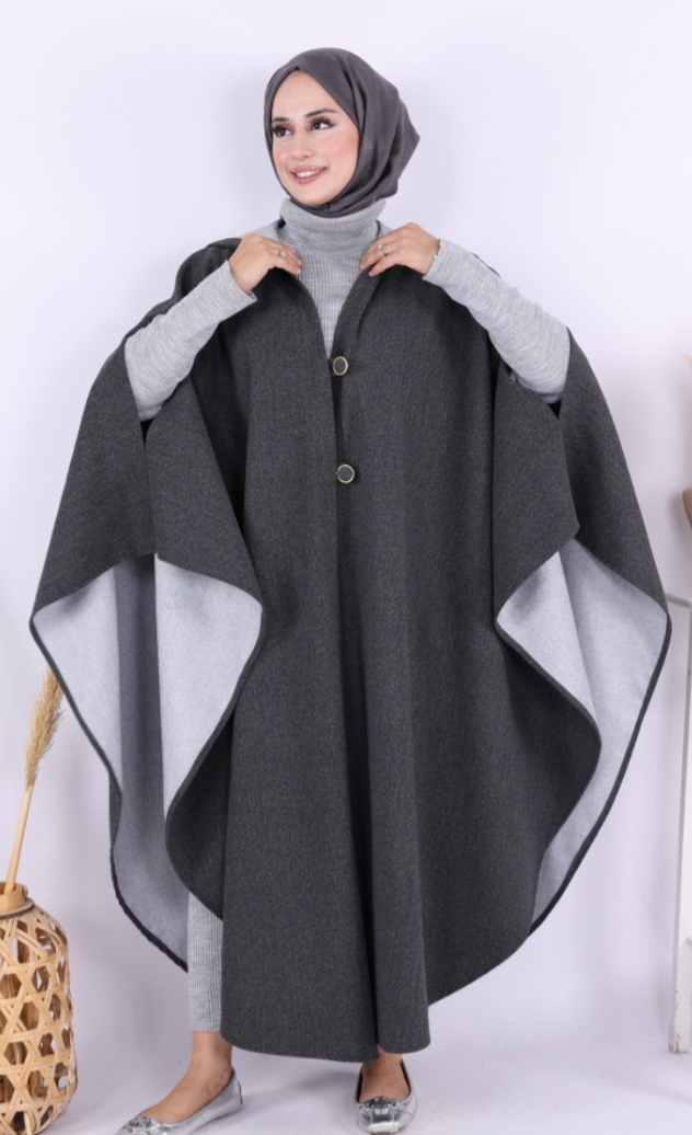 كاب شتوي نسائي من الجوخ الإيطالي