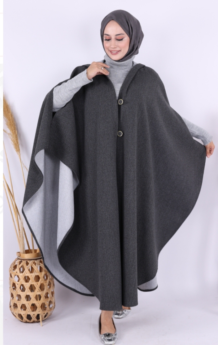 كاب شتوي نسائي من الجوخ الإيطالي