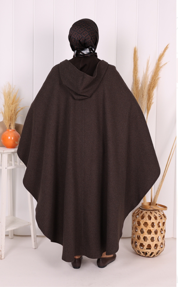 كاب شتوي نسائي من الجوخ الإيطالي